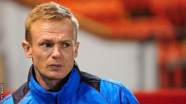 Wrexham manager Dean Keates