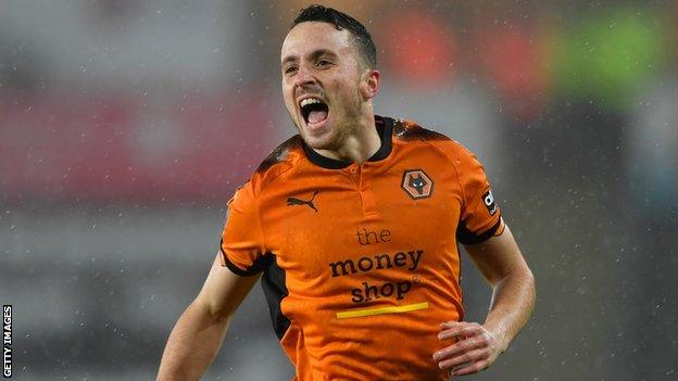 Diogo Jota scored for Wolves