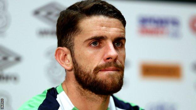 Robbie Brady made a £13 million move from Norwich to Burnley in January