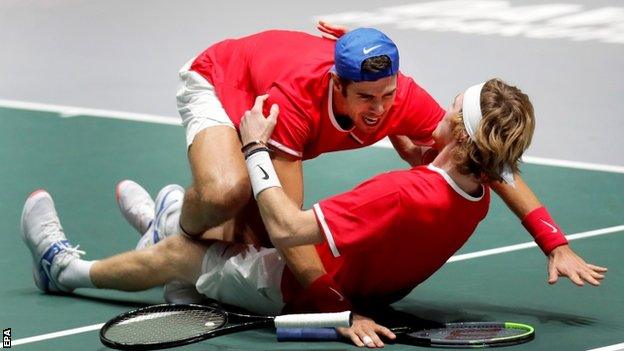 Karen Khachanov and Andrey Rublev