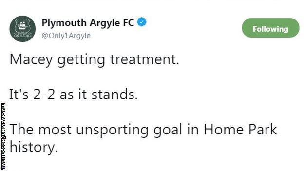 Plymouth Argyle Twitter