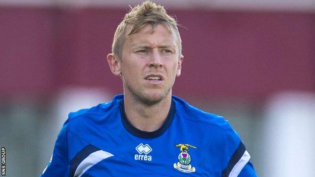 Inverness CT manager Richie Foran