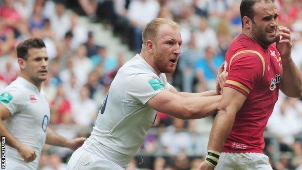 Matt Kvesic's only international appearance at Twickenham came off the bench in England's 29-13 win over Wales in May 2016