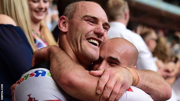 Gareth Ellis and Danny Houghton