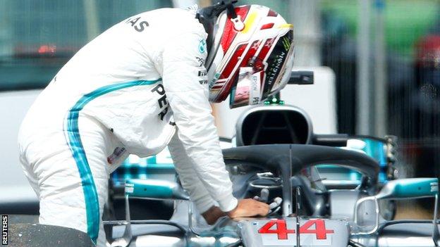 Hamilton out of quali