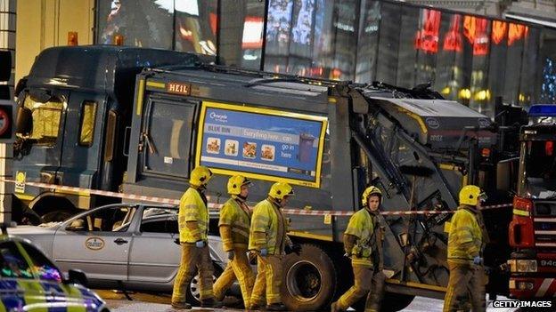 Bin lorry crash, Glasgow