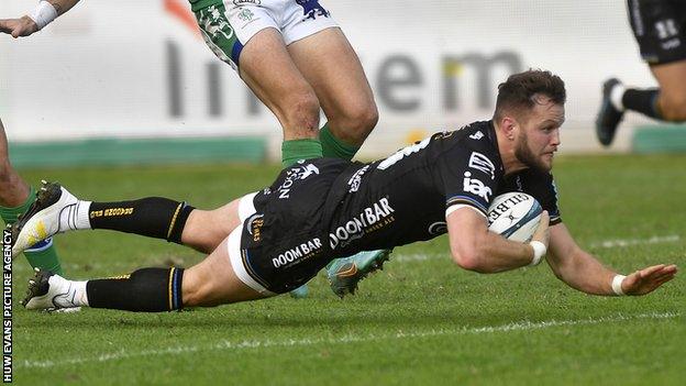 Steff Hughes made more than 100 appearances for Scarlets