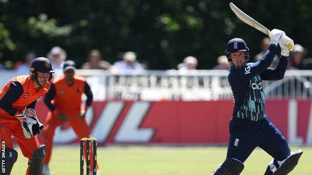 Jason Roy in action