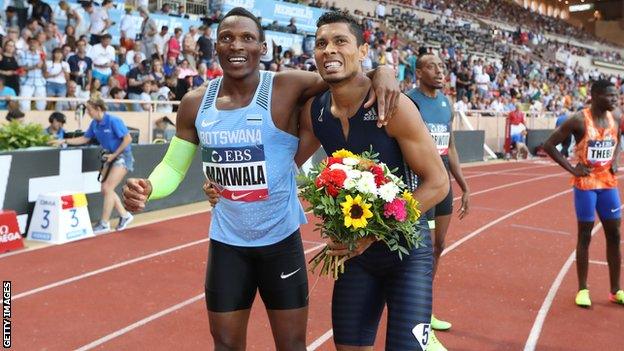 Isaac Makwala & Wayde van Niekerk