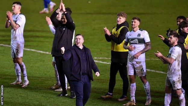 Newly-appointed Plymouth Argyle manager Steven Schumacher has won three of his five games since taking charge last month