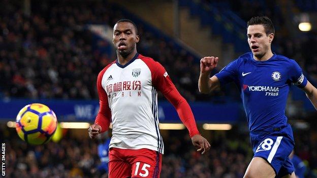 Daniel Sturridge and Cesar Azpilicueta