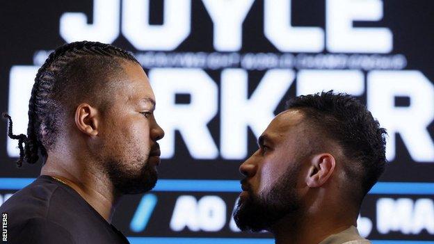 Joseph Parker and Joe Joyce face off