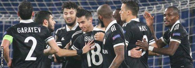 Qarabag celebrate