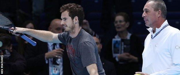 Andy Murray and Ivan Lendl