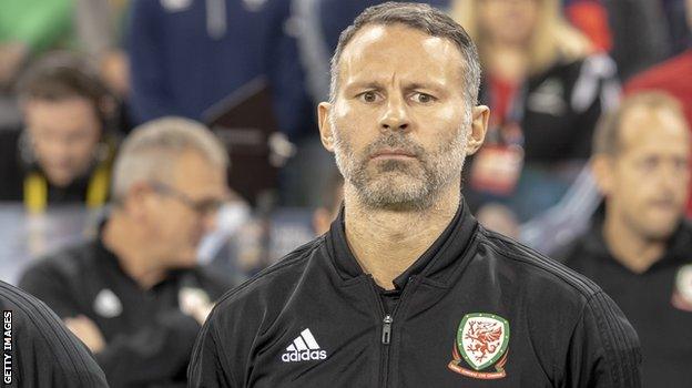 Wales manager Ryan Giggs