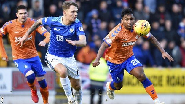 Jason Kerr and Alfredo Morelos