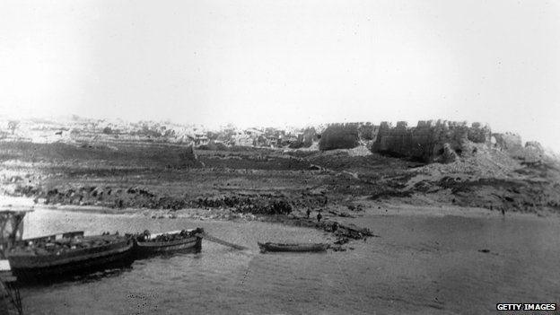 Y cynghreiriaid yn glanio yn Gallipoli