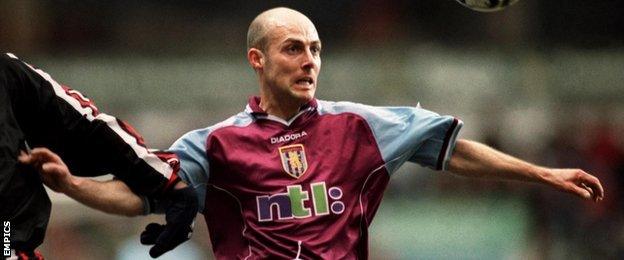 Alan Wright went on to make 334 appearances for Villa after being signed from Blackburn Rovers by Brian Little in March 1995