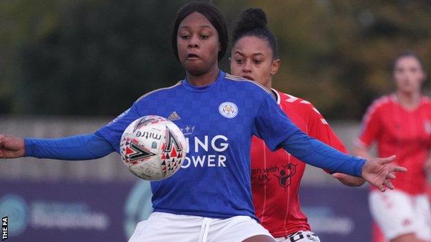 Leicester City Women player Lachante Paul