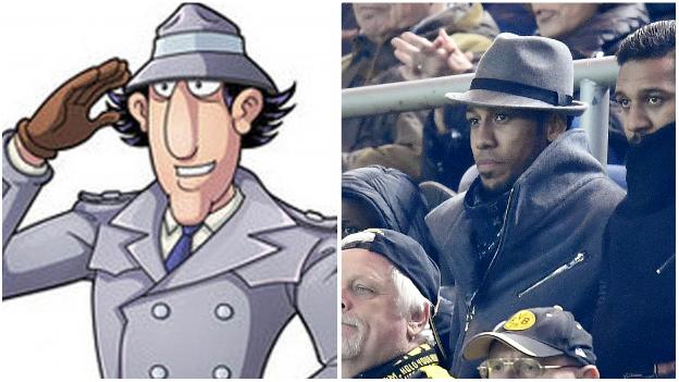 Aubameyang and Inspector Gadget