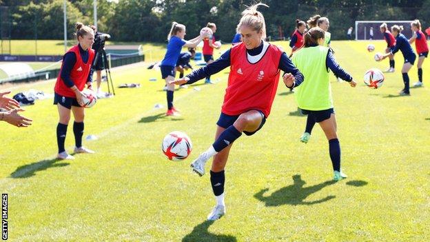 Team GB training camp at St George's Park