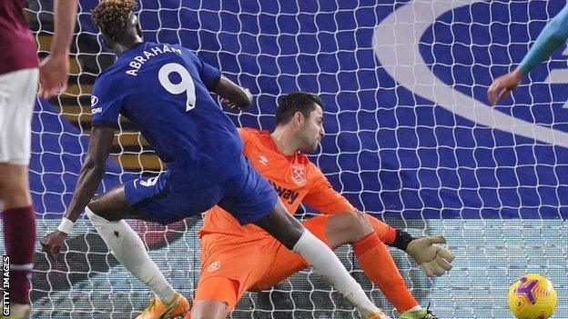 Tammy Abraham scores for Chelsea