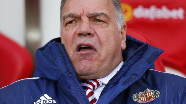 Sunderland boss Sam Allardyce