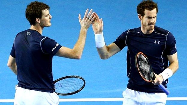 Jamie and Andy Murray