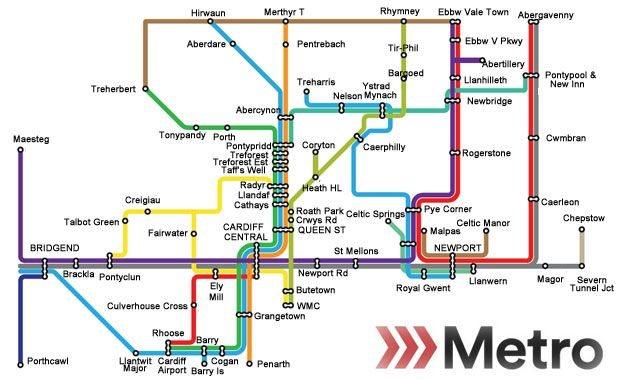 map Metro