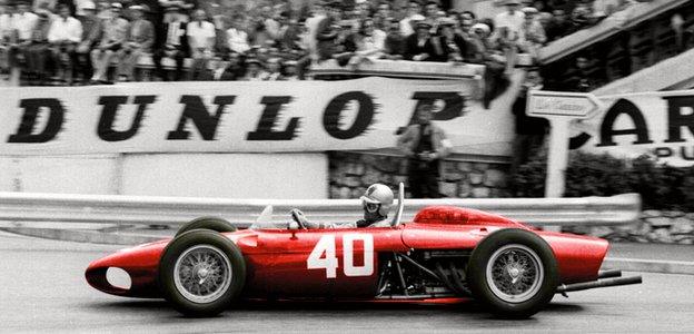 ferrari at monaco gp 1961