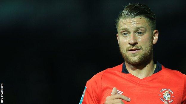 George Moncur made 59 appearances during his time with Luton Town prior to his release by the club in May