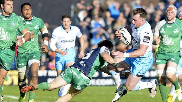 Warriors' Pro12 title defence ended with defeat by Connacht in May