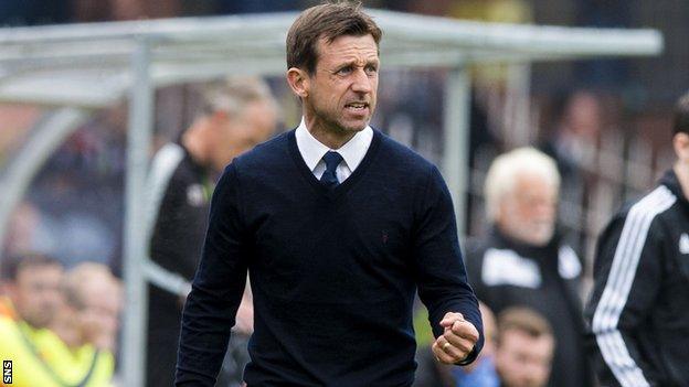 Dundee manager Neil McCann