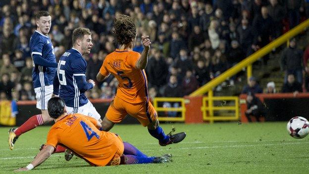 Scotland winger Ryan Fraser