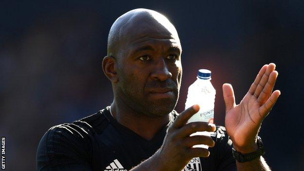 Darren Moore, West Bromwich Albion caretaker manager