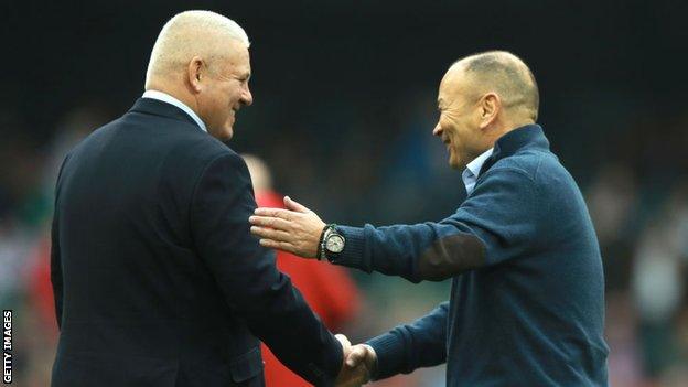 Warren Gatland and Eddie Jones