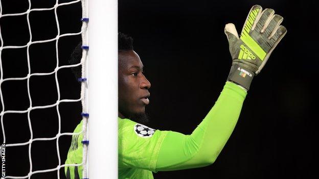 Ajax and Cameroon keeper Andre Onana