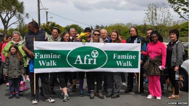 An AFRI Famine Walk