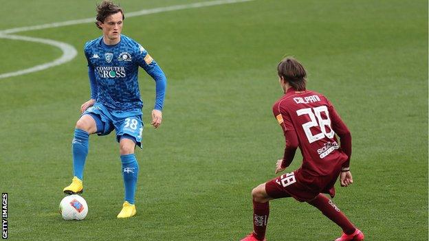 Liam Henderson playing for Empoli