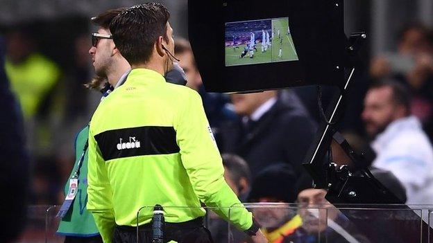 VAR referees are already used in Italy