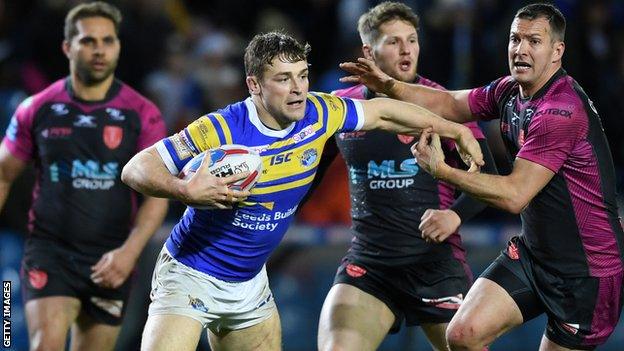 Jimmy Keinhorst brushed off former Leeds colleague Danny McGuire at Elland Road