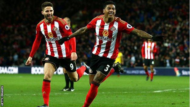 Patrick van Aanholt celebrating a goal