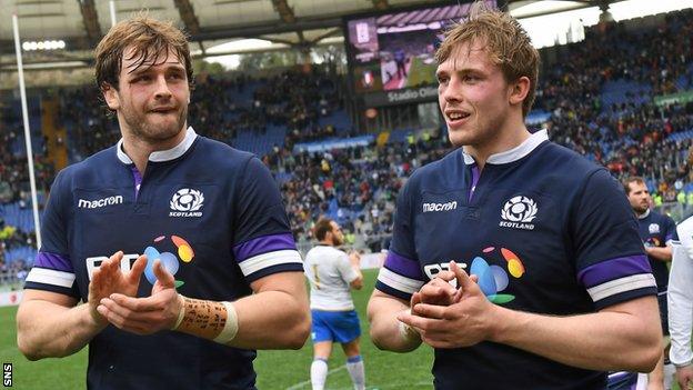 Richie Gray's brother - and fellow lock - Jonny is part of the training squad