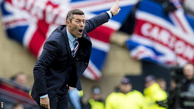 Rangers manager Pedro Caixinha