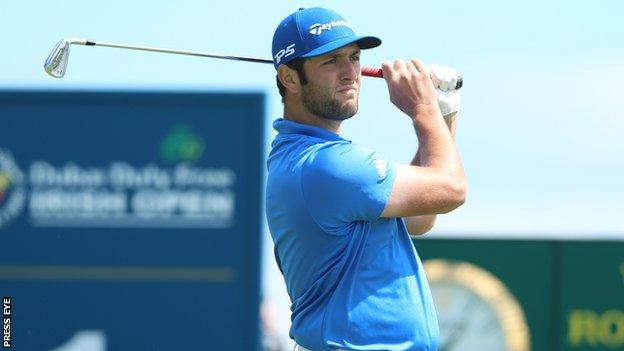 Spaniard Jon Rahm is aiming to become the fourth Spanish winner of the Irish Open