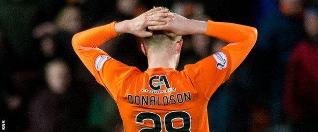 Dundee United defender Coll Donaldson