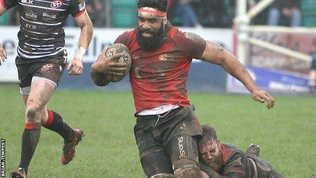 Jersey against Cornish Pirates