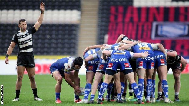 Rugby league scrum