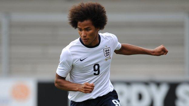 Izzy Brown has been capped by England at Under-16, Under-17 and Under-19 level