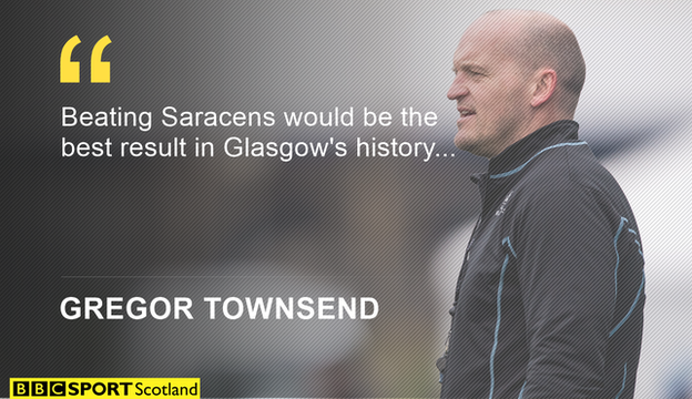 Glasgow Warriors head coach Gregor Townsend